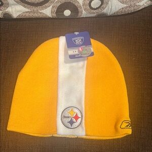 Reebok NFL Pittsburgh Steelers Yellow Beanie